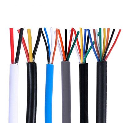 Flame Retardant Silicone AWG 18 20 22 24 26 RVV/RVVP High flexible Multicore Cable