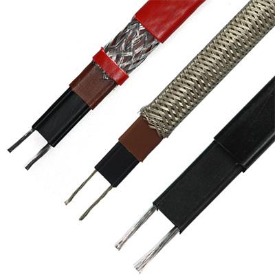 Industrial heating application PTC heater PVC jacket self regulating heating wire for house roof frosting protection