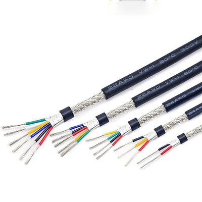 Silicone Shielded Cable Electric Screened Wire CCC CE Standard Tinned Copper Power Wire