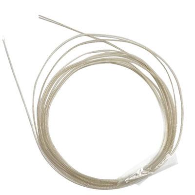 300V 150C fiberglass nichrome alloy spiral conductor silicone rubber insulated heating wire